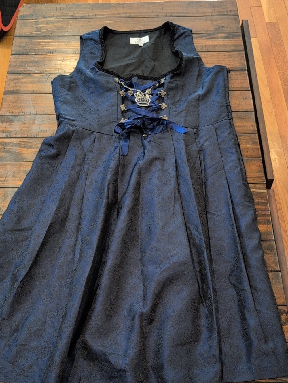 Edelnice Dirndl Bodice Octoberfest Renaissance Fair 46 XL/XXL Bavarian German - Picture 2 of 10